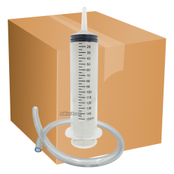 Jeringa 150 ml con manguera