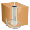 Jeringa 150 ml con manguera